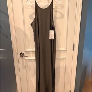Athleta Charcoal Maxi Dress